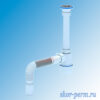 C1005 Сифон АНИ 1 1/4"х40 c гибкой трубой 40х40