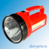 Фонарь ручной аккумуляторный 4 АА 220V