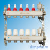Коллекторная группа TIM KCS5005, D=1", 5 выходов 3/4", нержавейка Коллекторная группа ONDO MFS 4-12 RR 5 выходов