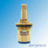 Кран-букса KONNER FCS180D01 керамическая G1/2 180° шлицы 7,8х20
