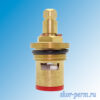 Кран-букса керамическая 1/2" квадрат 7,0 угол 180°