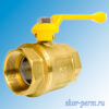 Кран шаровой газовый STI рычаг
