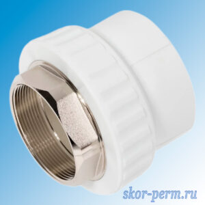 Муфта комбинированная ВР 75х2 1/2" PPR Муфта комбинированная ВР 75х2 1/2″ PPR