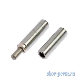 Петля гаражная (Д=14 L=100) с подшипником, под сварку Петля гаражная (Д=14 L=100) с подшипником, под сварку