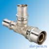 Пресс Тройник 26*16*20 VTm Пресс-фитинг тройник
