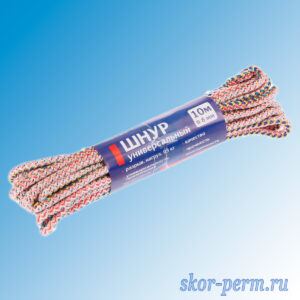 Шнур d=6 мм, L=10 м, универсальный Шнур d=6 мм, L=10 м, универсальный