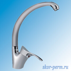 Смеситель FRAP F4101-1 для кухни, 40к, шпилька, матовый Смеситель FRAP F4101-1 для кухни, 40к, шпилька, матовый