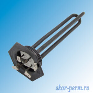 ТЭН для масляных радиаторов 1,0 (0,55+0,45) кВт L=180 мм G1 1/4″ (42 мм)