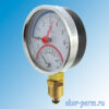 Термоманометр ТМТБ-31Р 80 мм T-120°C P-0,6 МПа радиальный